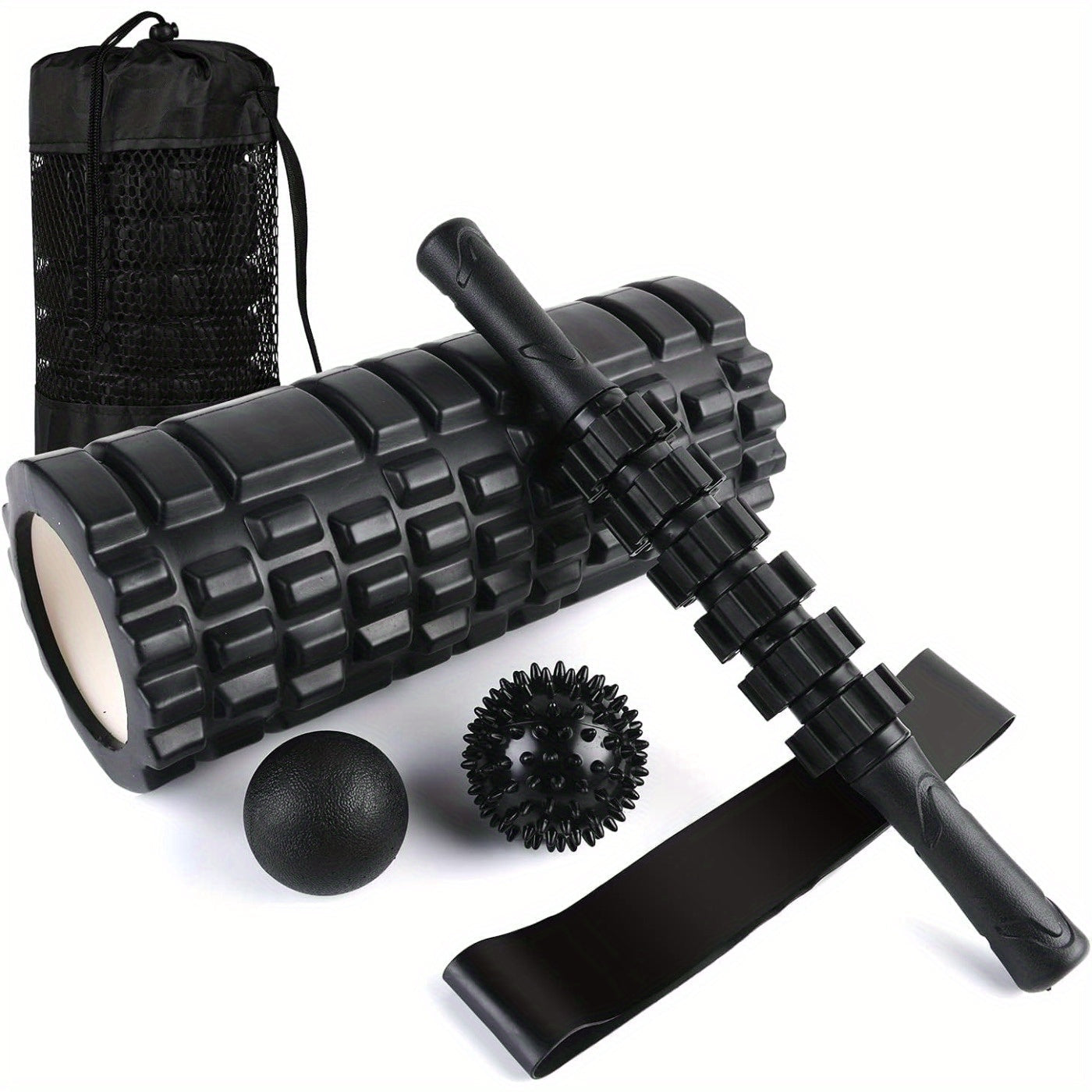 NNETM 6-in-1 Ultimate Fitness Bundle(Black)