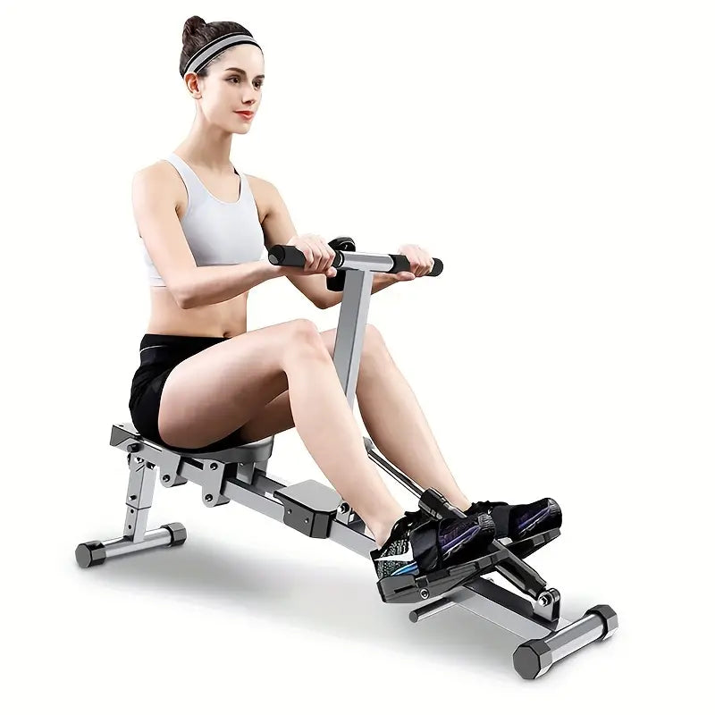 NNETM Single-Station Hydraulic Rowing Machine - Fitness and Strength Training