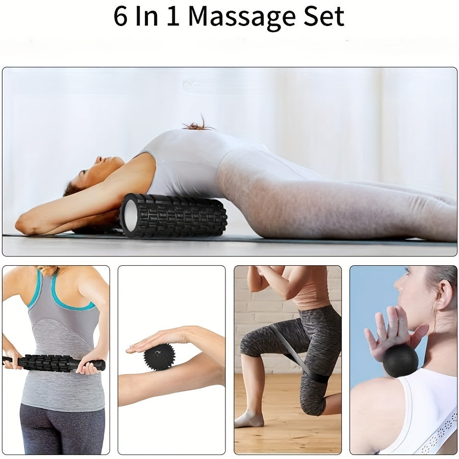 NNETM 6-in-1 Ultimate Fitness Bundle(Black)