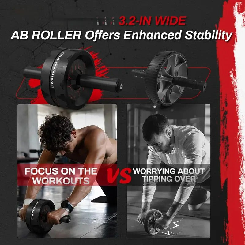 NNETM Core Abdominal Wheel Roller with Knee Pad